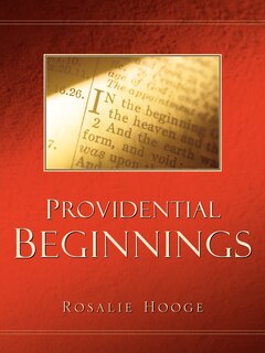 Front cover_Providential Beginnings