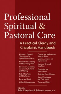 Front cover_Professional Spiritual & Pastoral Care