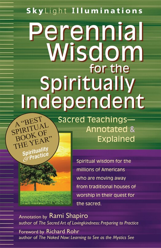 Front cover_Perennial Wisdom For The Spiritually Independent