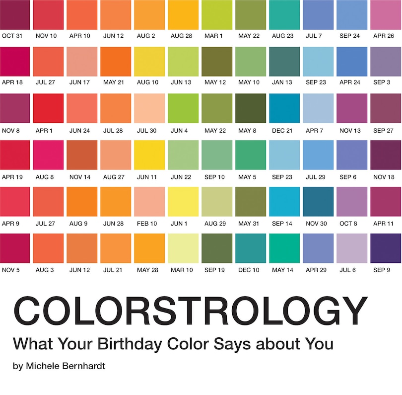 Colorstrology: What Your Birthday Color Says About You