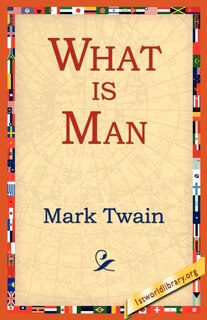 Front cover_What Is Man?