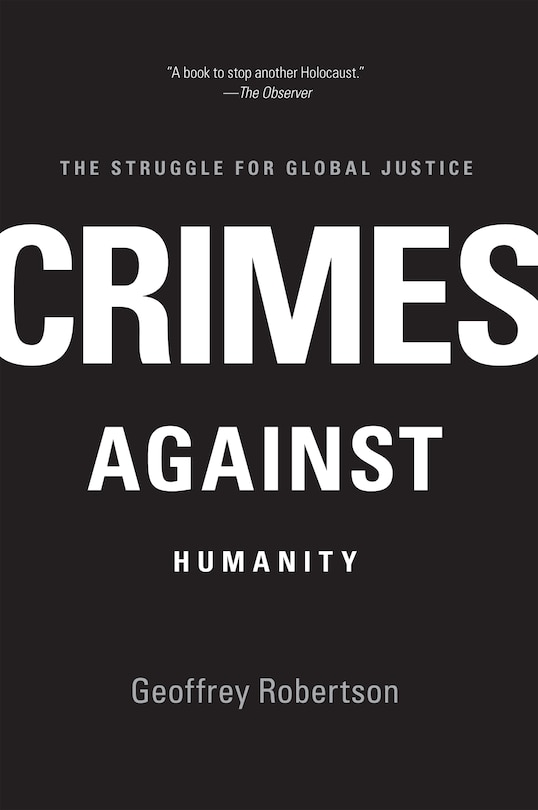 Couverture_Crimes Against Humanity