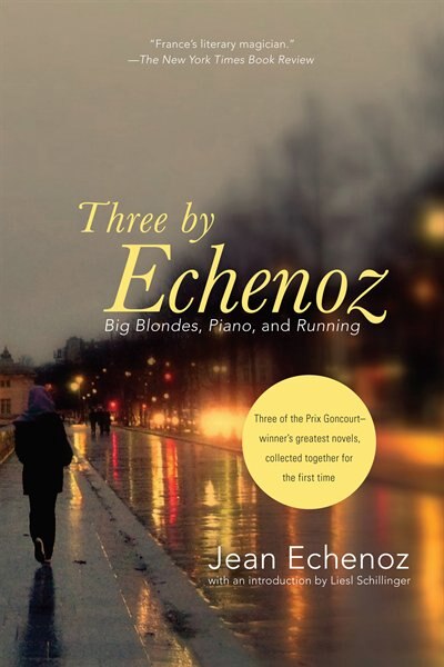 Front cover_Three By Echenoz