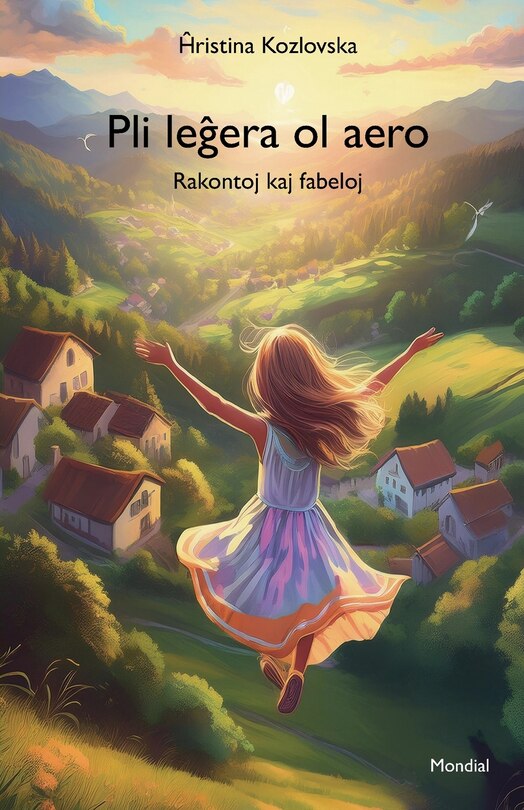 Front cover_Pli leĝera ol aero (Rakontoj kaj fabeloj en Esperanto)