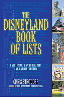 Front cover_The Disneyland Book Of Lists