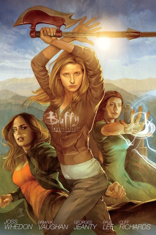 Front cover_Buffy The Vampire Slayer Season 8 Library Edition Volume 1