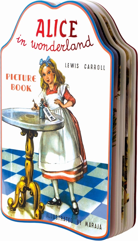 Front cover_Alice In Wonderland Picture Shape Book