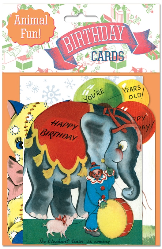 Couverture_Animal Fun Time Birthday Card Packet