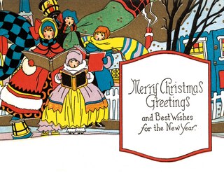 Golden Memories Christmas Correspondence Card Packs: Carrollers