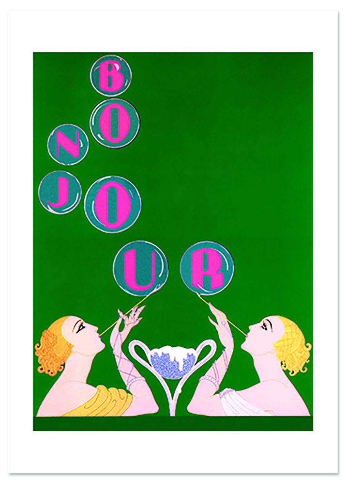 Couverture_Elegant Bubbles Friendship Greeting Card