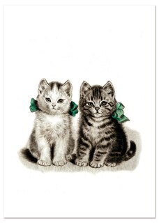 Front cover_Adorable Kittens Friendship Greeting Card