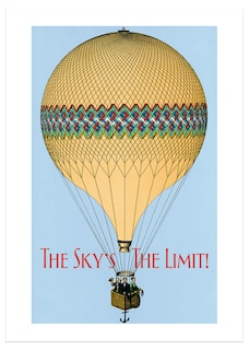 Front cover_Hot Air Balloon Graduation Greeting Card