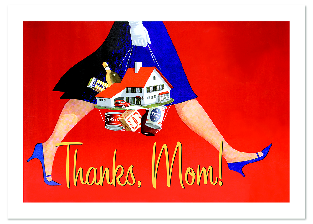 Mom Does It All Mother's Day Greeting Card