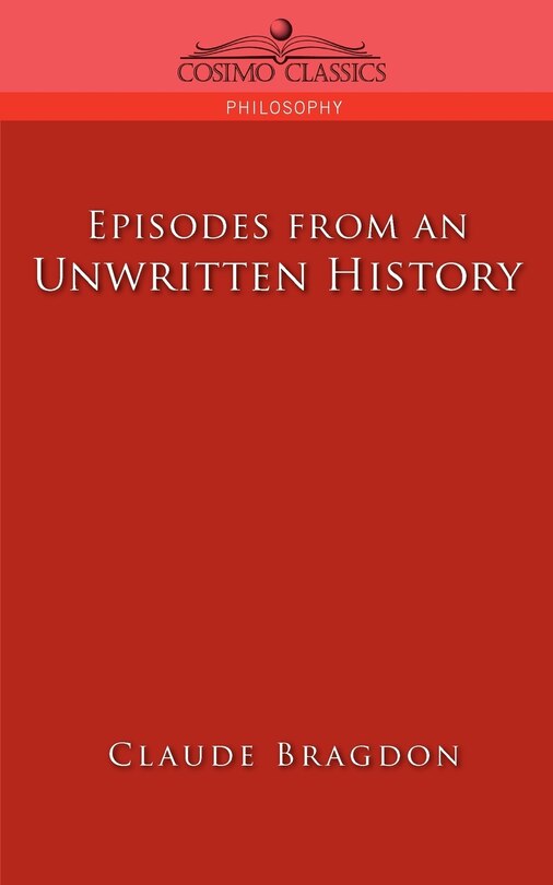 Front cover_Episodes Of An Unwritten History