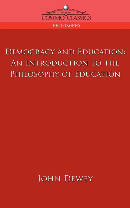 Front cover_Democracy and Education