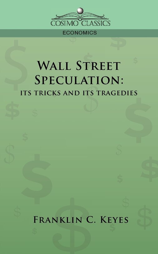 Front cover_Wall Street Speculation