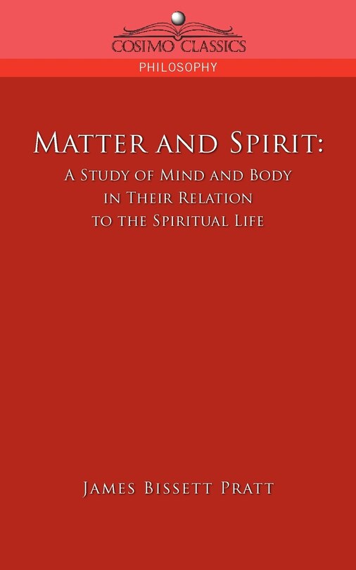 Front cover_Matter and Spirit