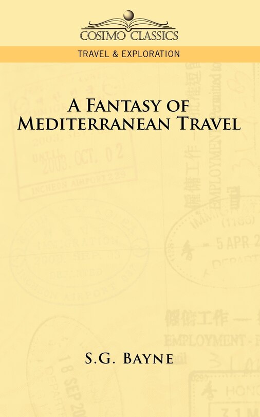 Couverture_A Fantasy Of Mediterranean Travel