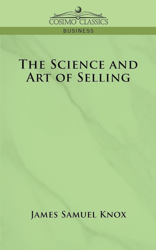 Front cover_The Science And Art Of Selling