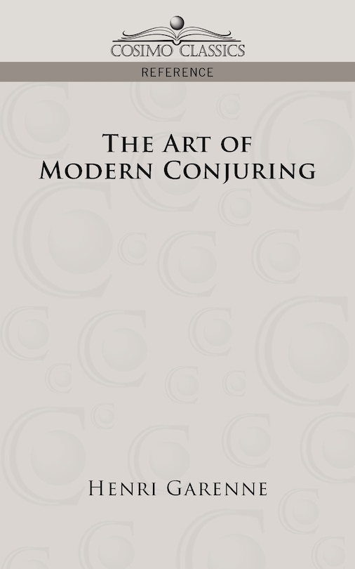 Front cover_The Art Of Modern Conjuring