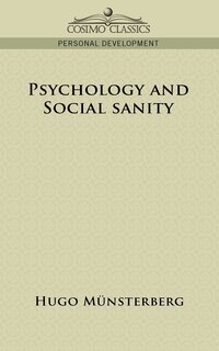 Front cover_Psychology And Social Sanity