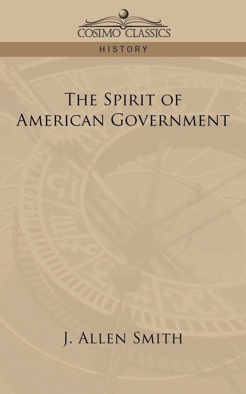 Front cover_The Spirit Of American Government
