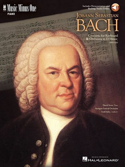 Front cover_J.S. Bach - Concerto in D Minor, BMV1052