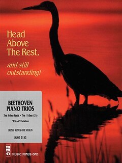 Beethoven Piano Trio No. 8 In E-flat Major, Woo 38, & No. 11 In G Major, 'kakadu,' Op. 121a: Music Minus One Violin