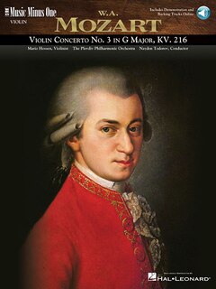 Mozart - Violin Concerto No. 3 In G Major, Kv216: Music Minus One Violin