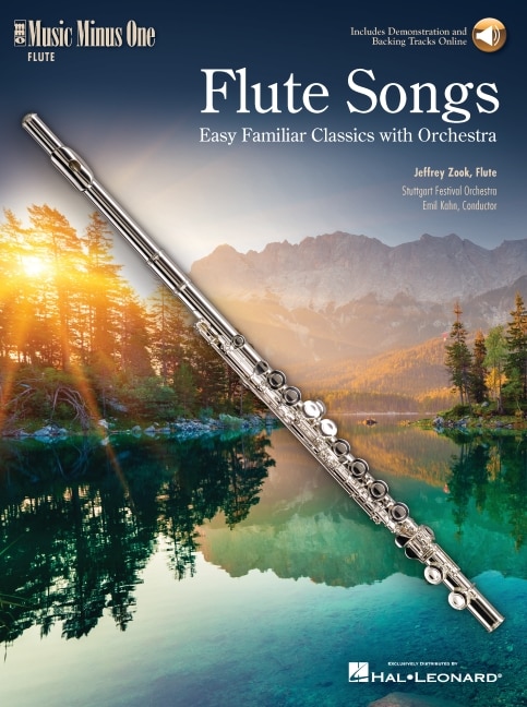 Flute Songs - Easy Familiar Classics With Orchestra: Music Minus One Flute