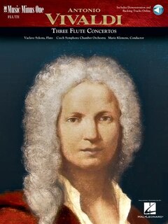 Vivaldi Flute Concerti In D Major (rv429); G Major (rv435); A Minor (rv440): Music Minus One Flute