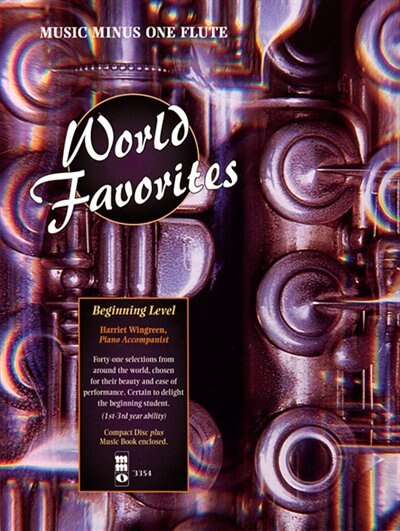 World Favorites - Beginning Level: Music Minus One Flute