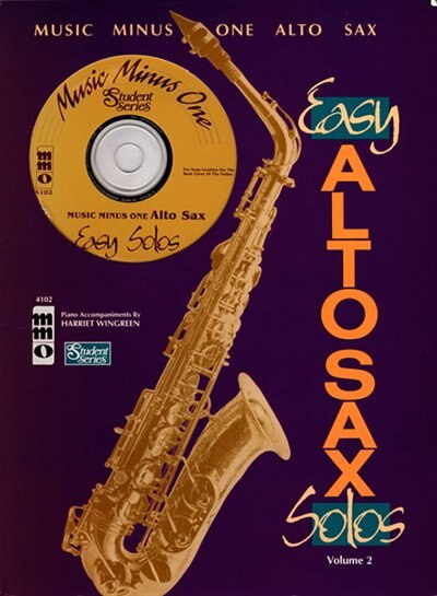 Front cover_Easy Alto Sax Solos - Volume 2