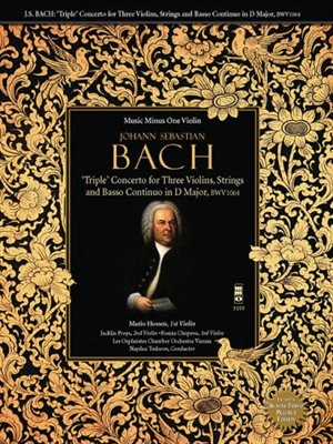 Johann Sebastian Bach: Triple Concerto For Three Violins In C Major, Bwv 1064: Bwv1064