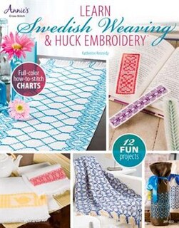Front cover_Learn Swedish Weaving & Huck Embroidery