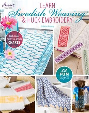 Front cover_Learn Swedish Weaving & Huck Embroidery