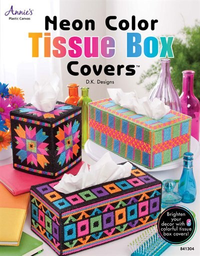 Couverture_Neon Color Tissue Box Covers
