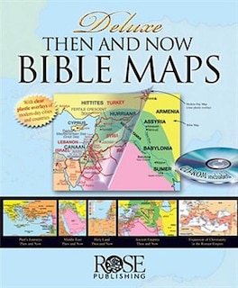 Couverture_DELUXE THEN and NOW BIBLE MAP BOOK WITH CD ROM
