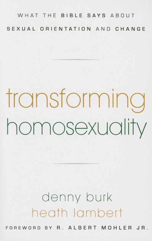 Couverture_Transforming Homosexuality