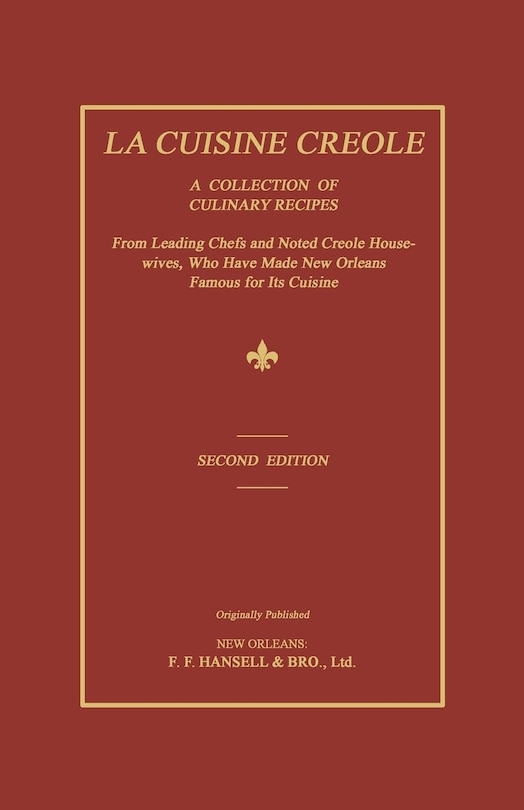 Front cover_La Cuisine Creole