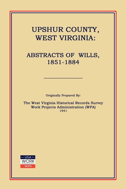 Front cover_Upshur County West Virginia