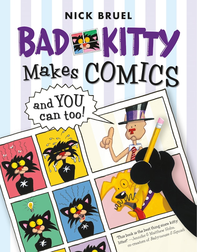 Front cover_Bad Kitty Makes Comics . . . And You Can Too!