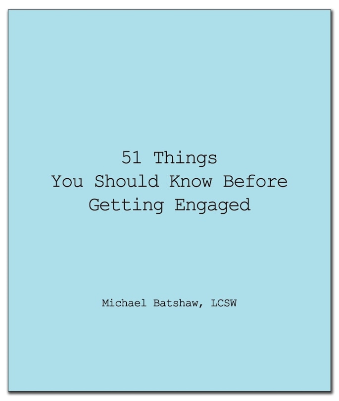 Front cover_51 Things You Should Know Before Getting Engaged