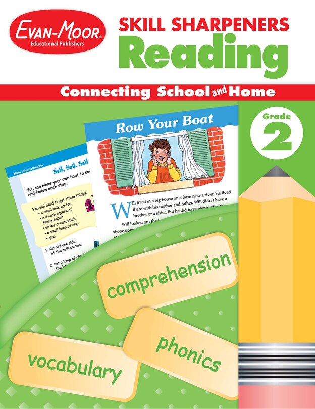 Front cover_Skill Sharpeners: Reading, Grade 2 Workbook