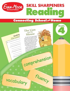 Front cover_Skill Sharpeners: Reading, Grade 4 Workbook