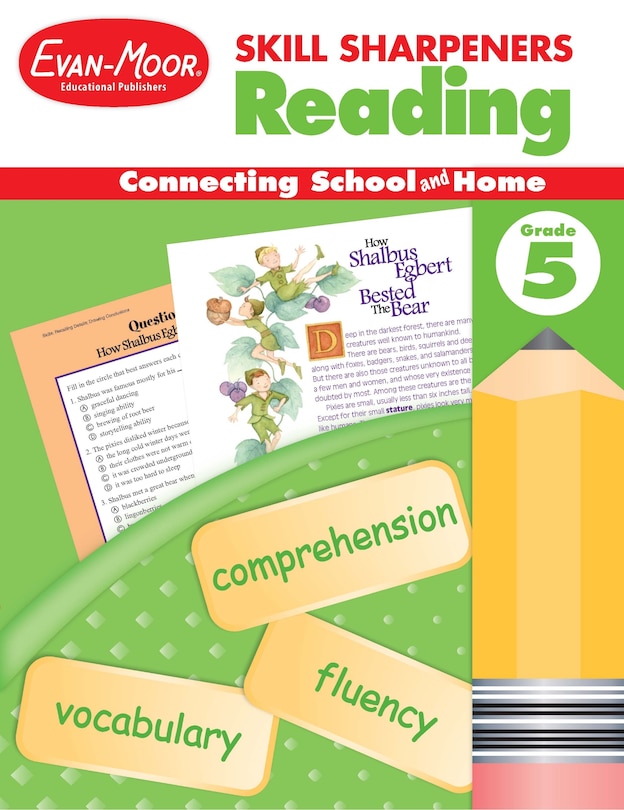 Front cover_Skill Sharpeners: Reading, Grade 5 Workbook