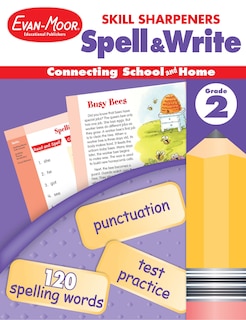 Front cover_Skill Sharpeners: Spell & Write, Grade 2 Workbook