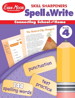 Couverture_Skill Sharpeners: Spell & Write, Grade 4 Workbook