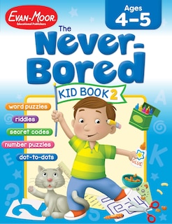 Front cover_The Never-Bored Kid Book 2, Age 4 - 5 Workbook