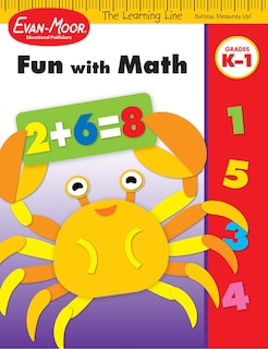 Front cover_Learning Line: Fun with Math, Kindergarten - Grade 1 Workbook